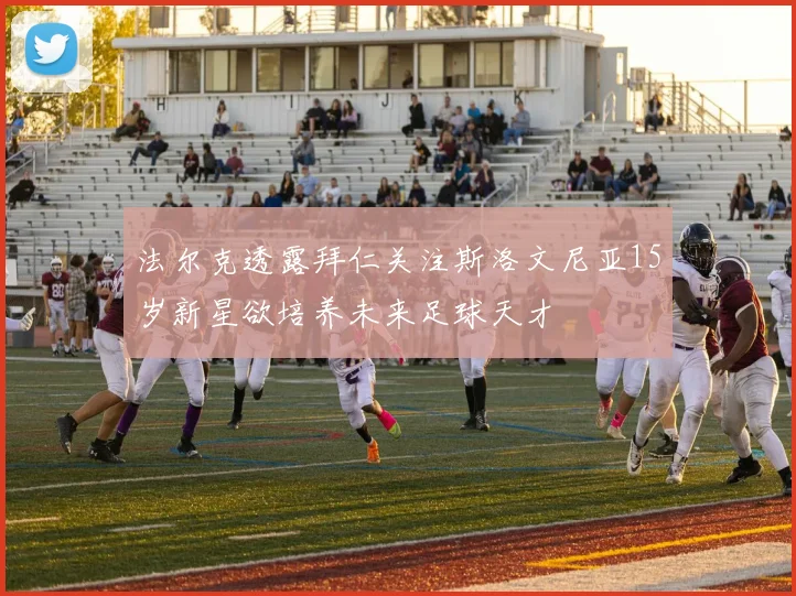 法尔克透露拜仁关注斯洛文尼亚15岁新星欲培养未来足球天才